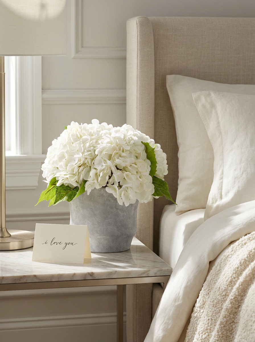 Ryann RealTouch Hydrangea Arrangement