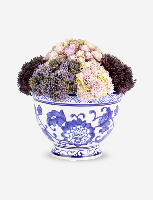 Adair Toile Sedum Bowl