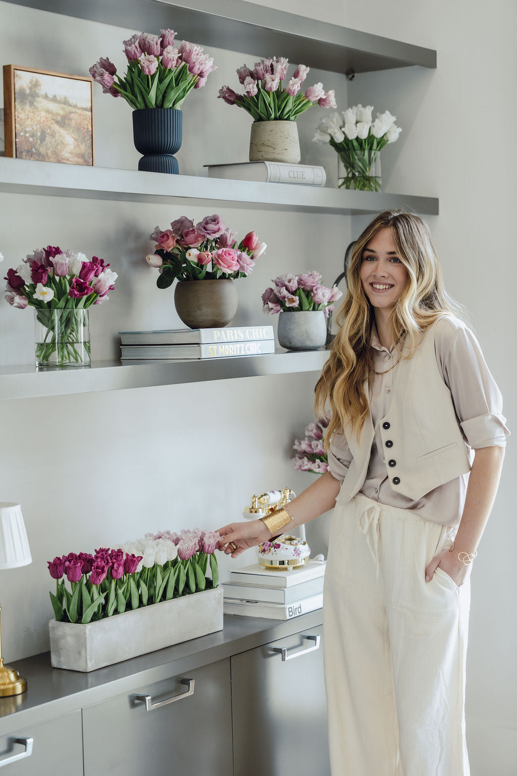 Kai RealTouch Tulip Arrangement