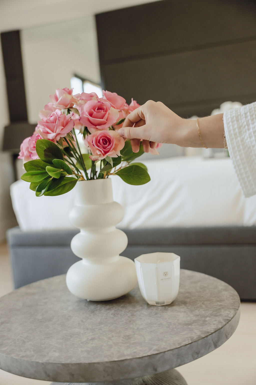 Iris RealTouch Rose Arrangement