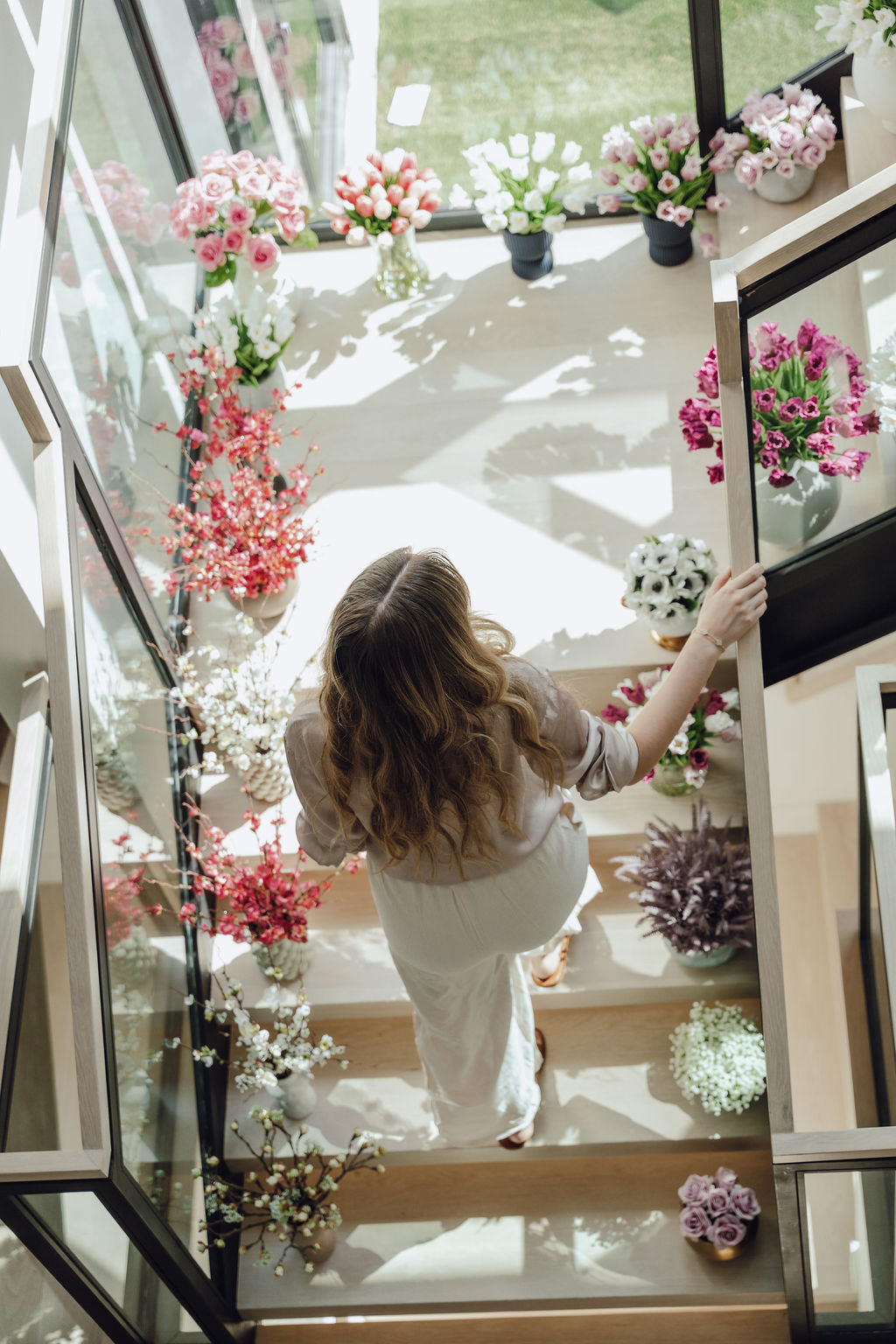 Oriana Cherry Blossom Bud Arrangement