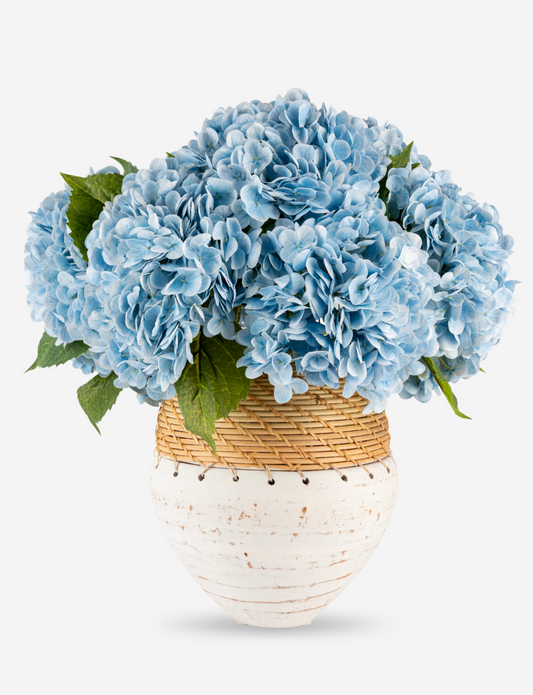 Viviana RealTouch Hydrangea Stoneweave Arrangement