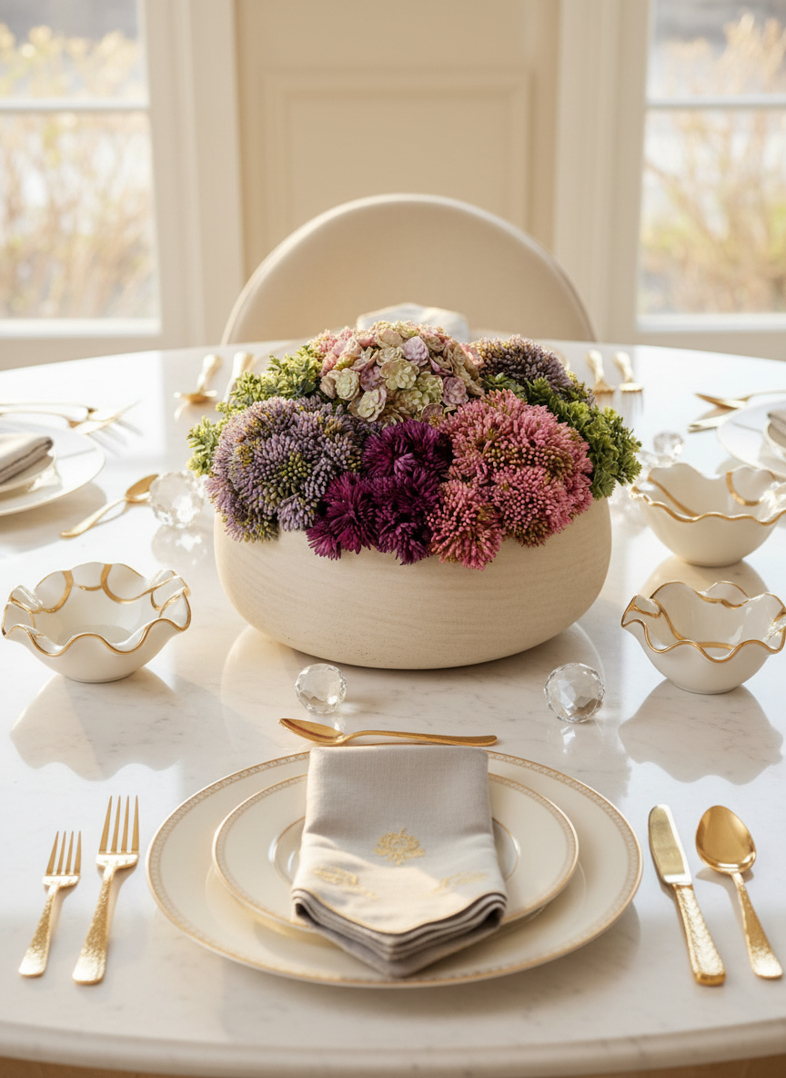 Georgina Sedum Arrangement