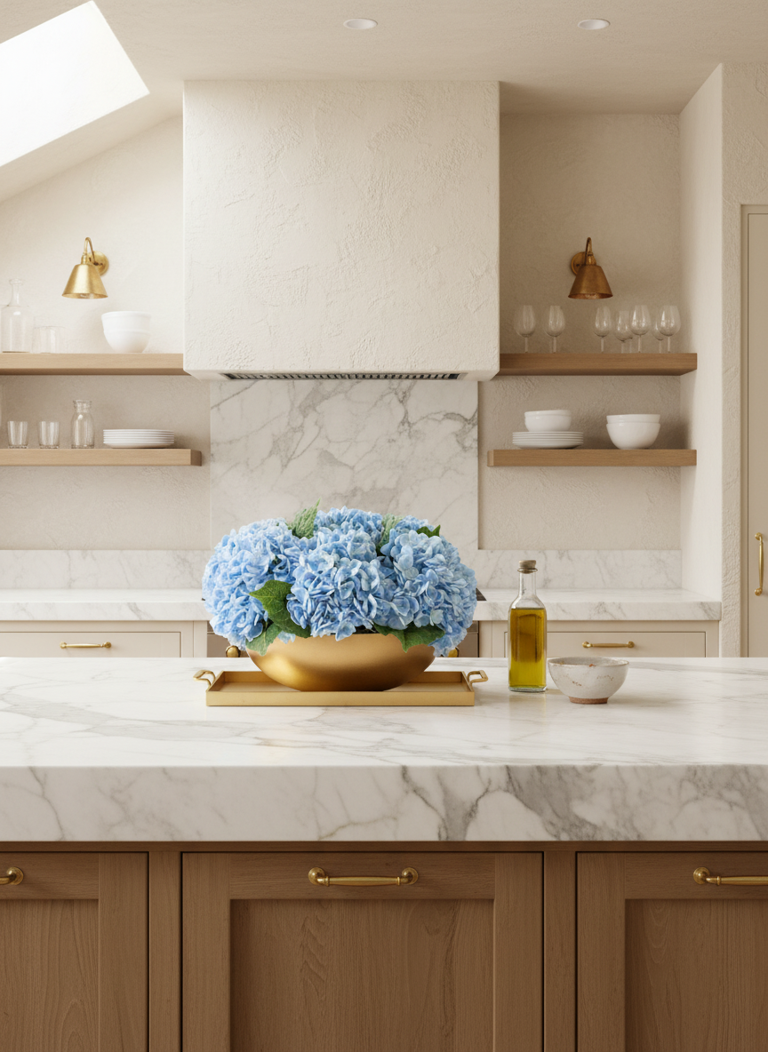 Ian RealTouch Hydrangea Arrangement