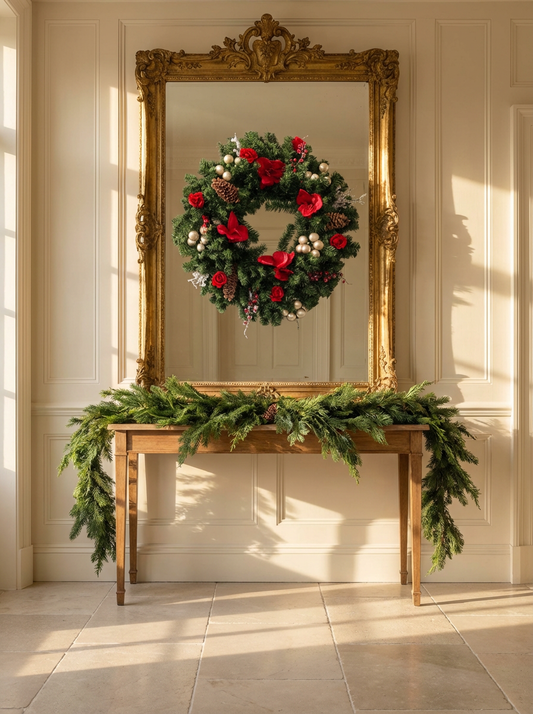 Evangeline Holiday Wreath