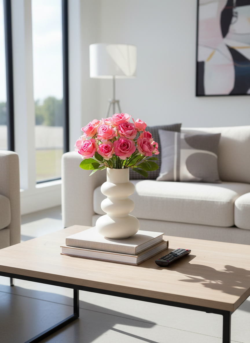 Iris RealTouch Rose Arrangement