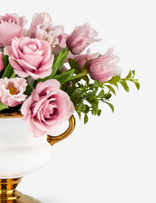 Jolie Rose and Tulip RealTouch Trophy Bowl