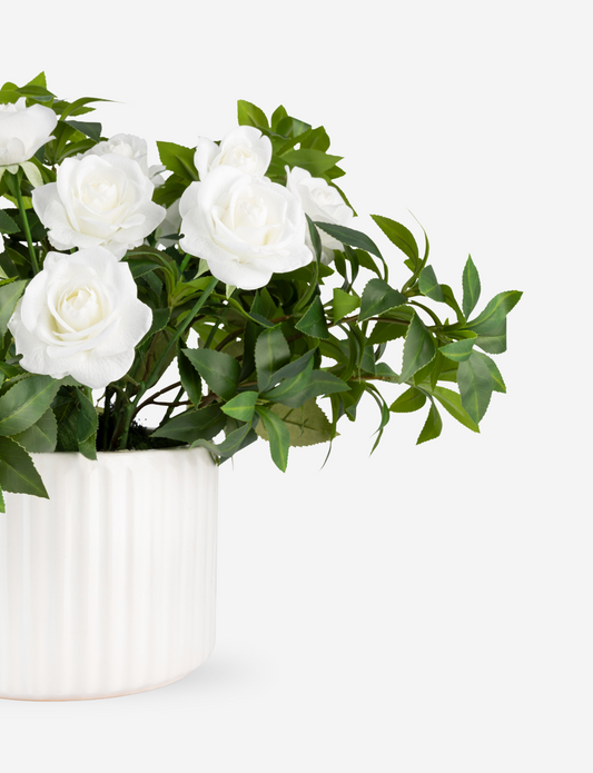 Lucienne RealTouch Rosebush Arrangement