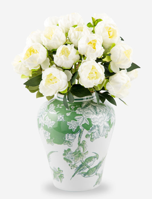 Pivoine RealTouch Peony Toile Arrangement