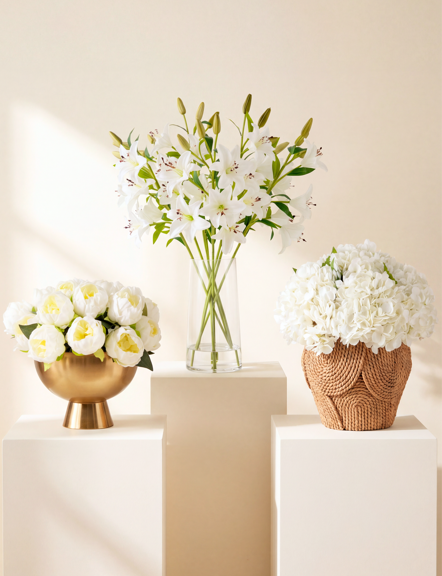 Sorel RealTouch Peony Arrangement