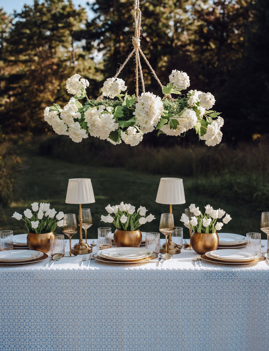 Jasmira Round Garden Chandelier