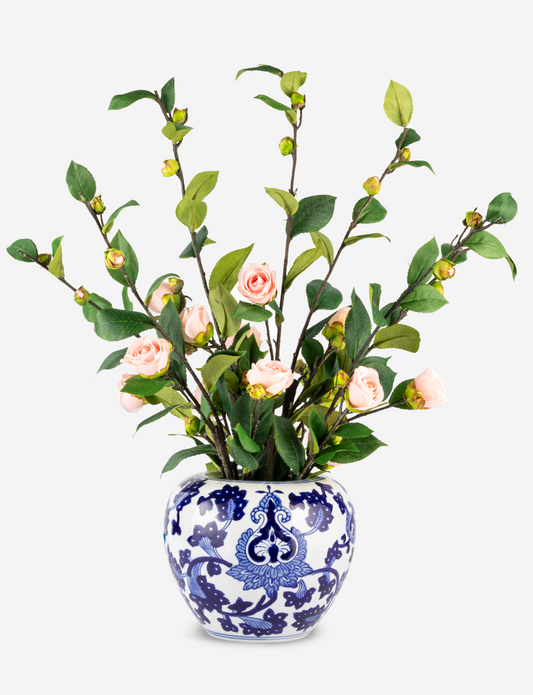 Beau Toile Rose Branch Arrangement