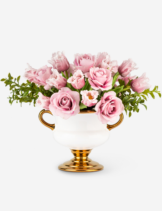 Jolie Rose and Tulip RealTouch Trophy Bowl
