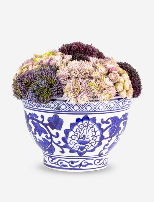 Adair Toile Sedum Bowl