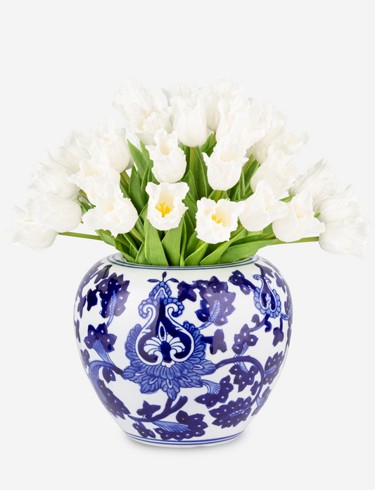 Claude RealTouch Tulip Toile Arrangement