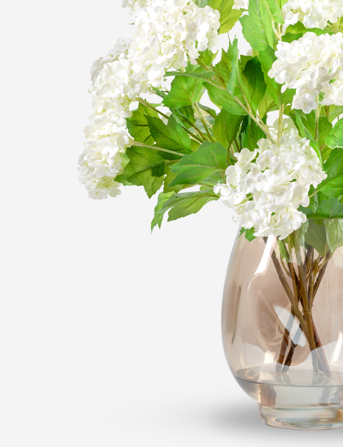 Anya RealTouch Snowball Hydrangea Arrangement