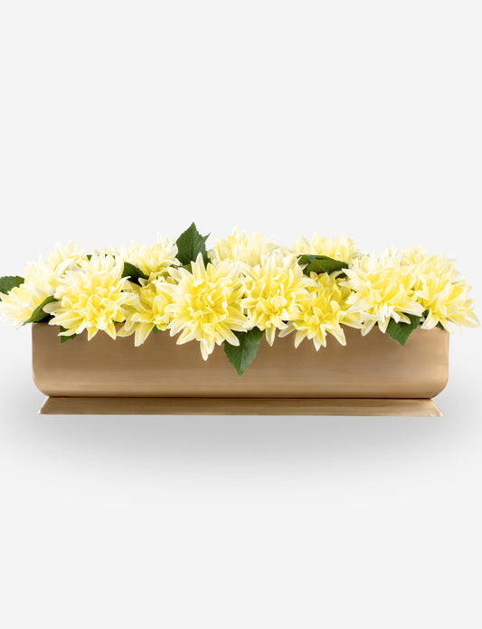 Carlotta RealTouch Dahlia Gold Trough