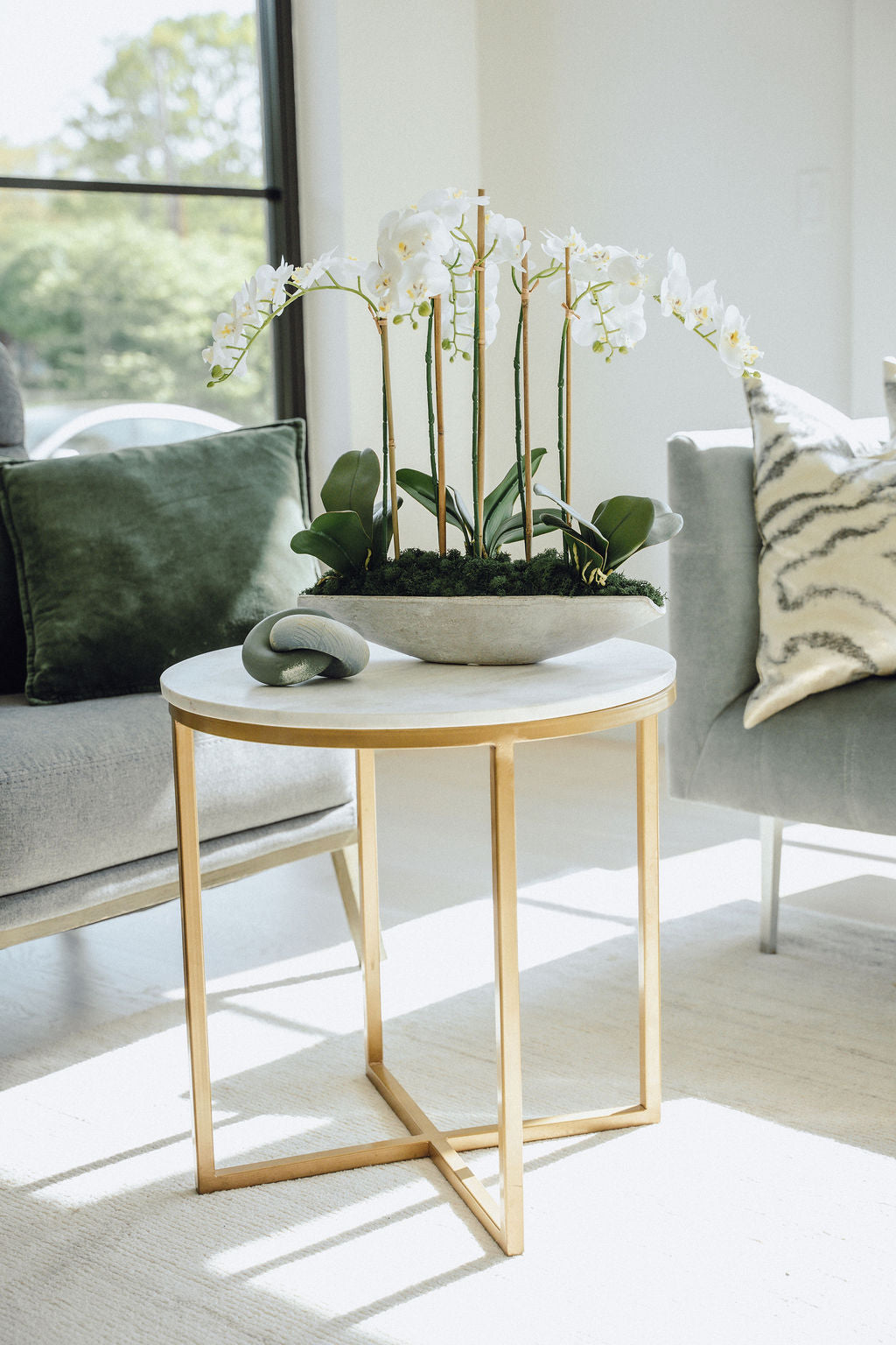 Ciara RealTouch Orchid Planter