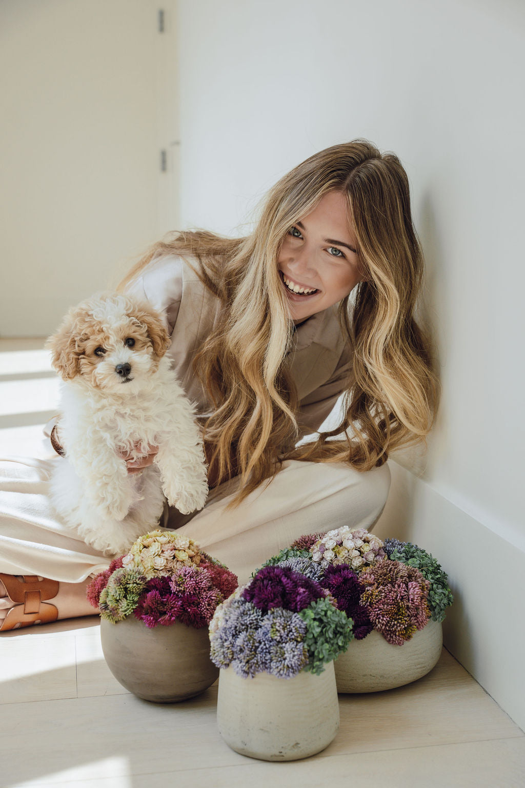 Georgina Sedum Arrangement