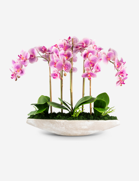 Elsa RealTouch Orchid Planter