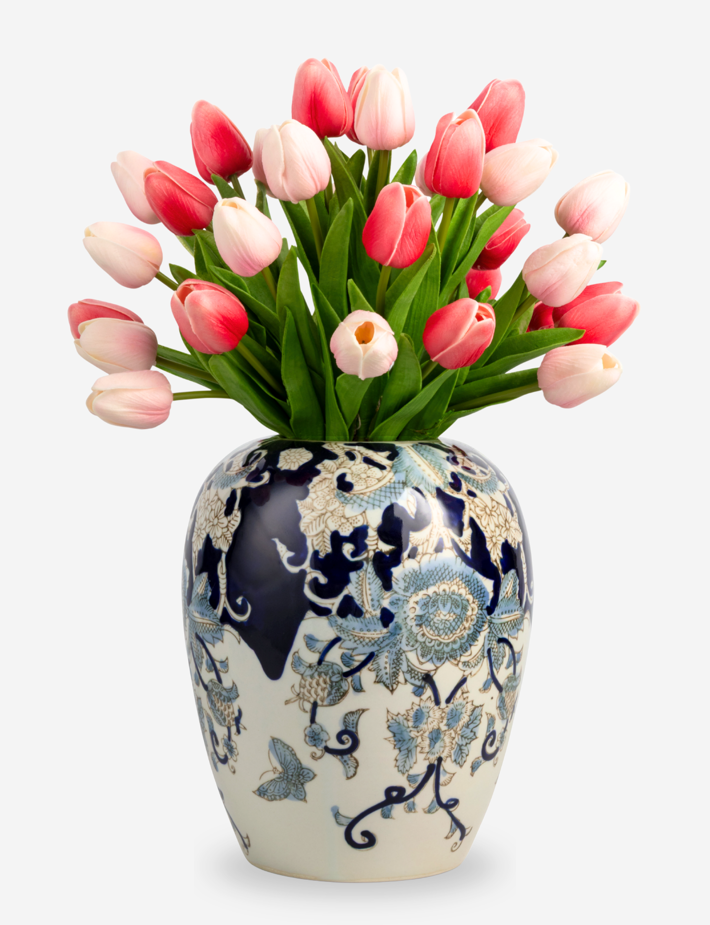 Odette RealTouch Tulip Toile Arrangement