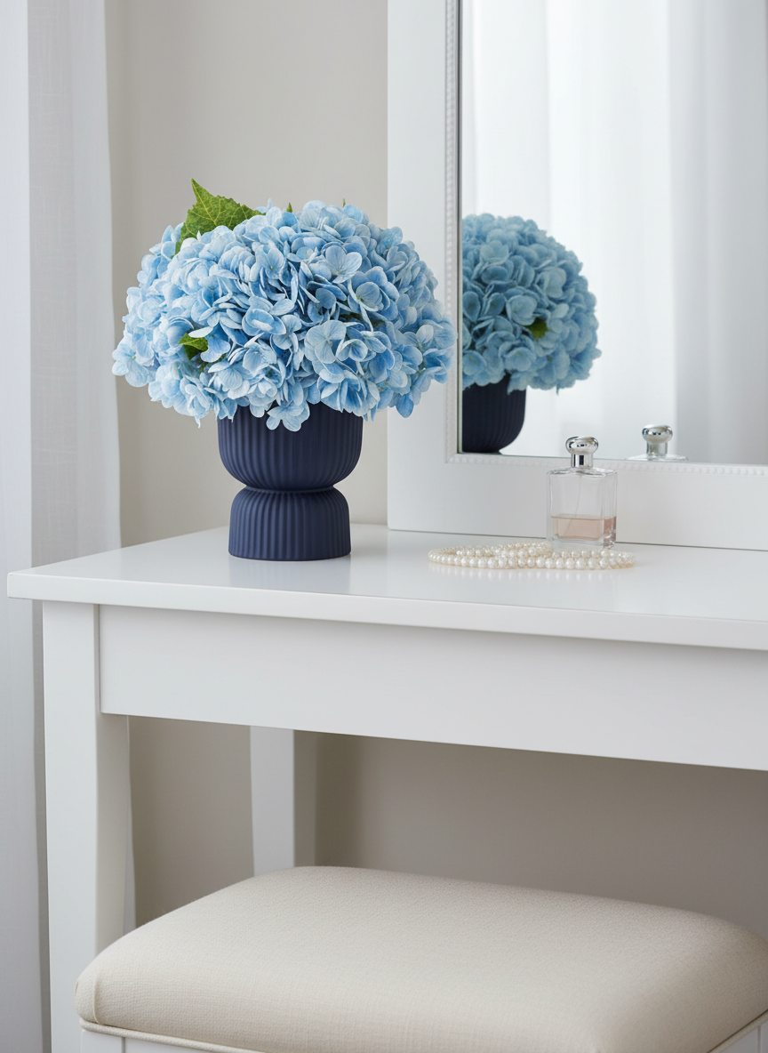 Genevieve RealTouch Hydrangea Arrangement