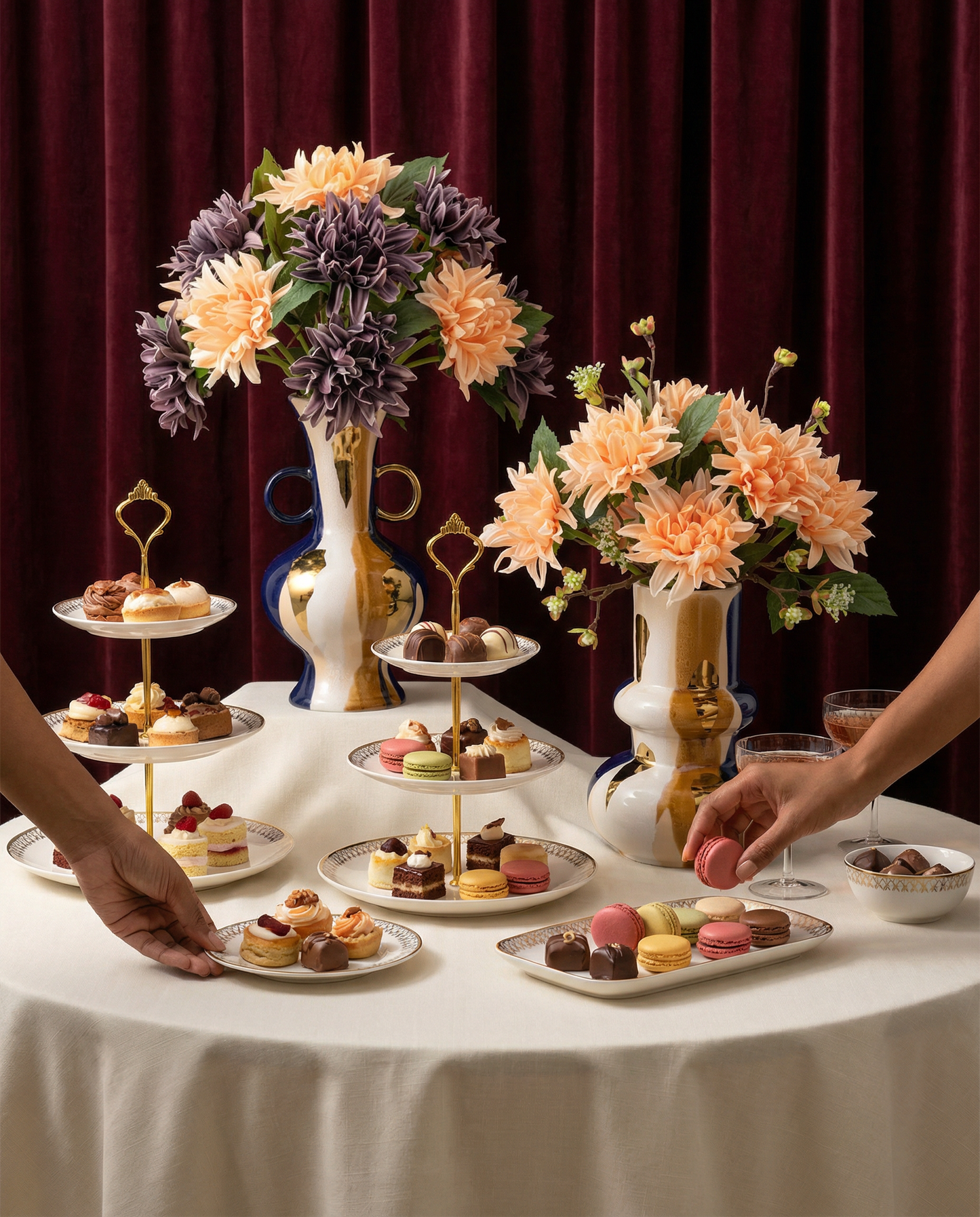 Atelia Riva RealTouch Dahlia Arrangement