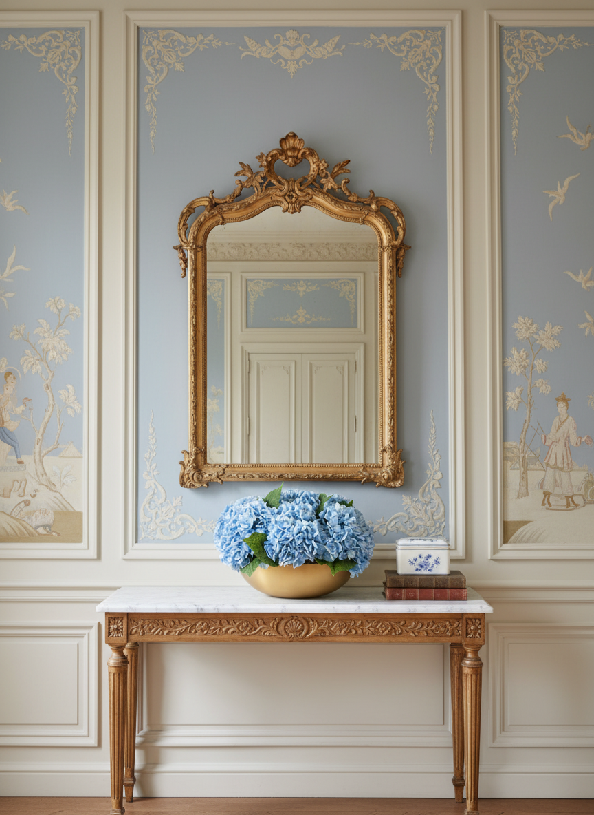 Ian RealTouch Hydrangea Arrangement