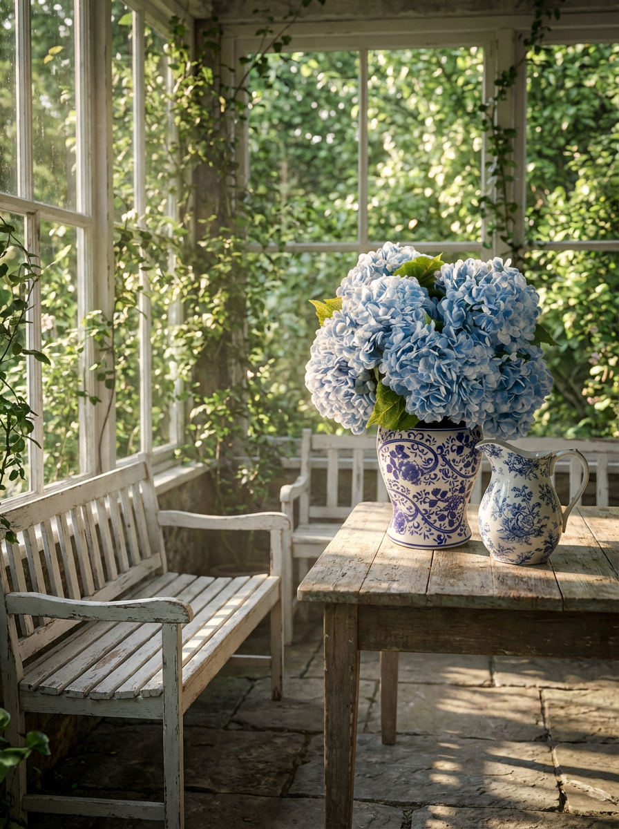 Tinsley RealTouch Hydrangea Arrangement