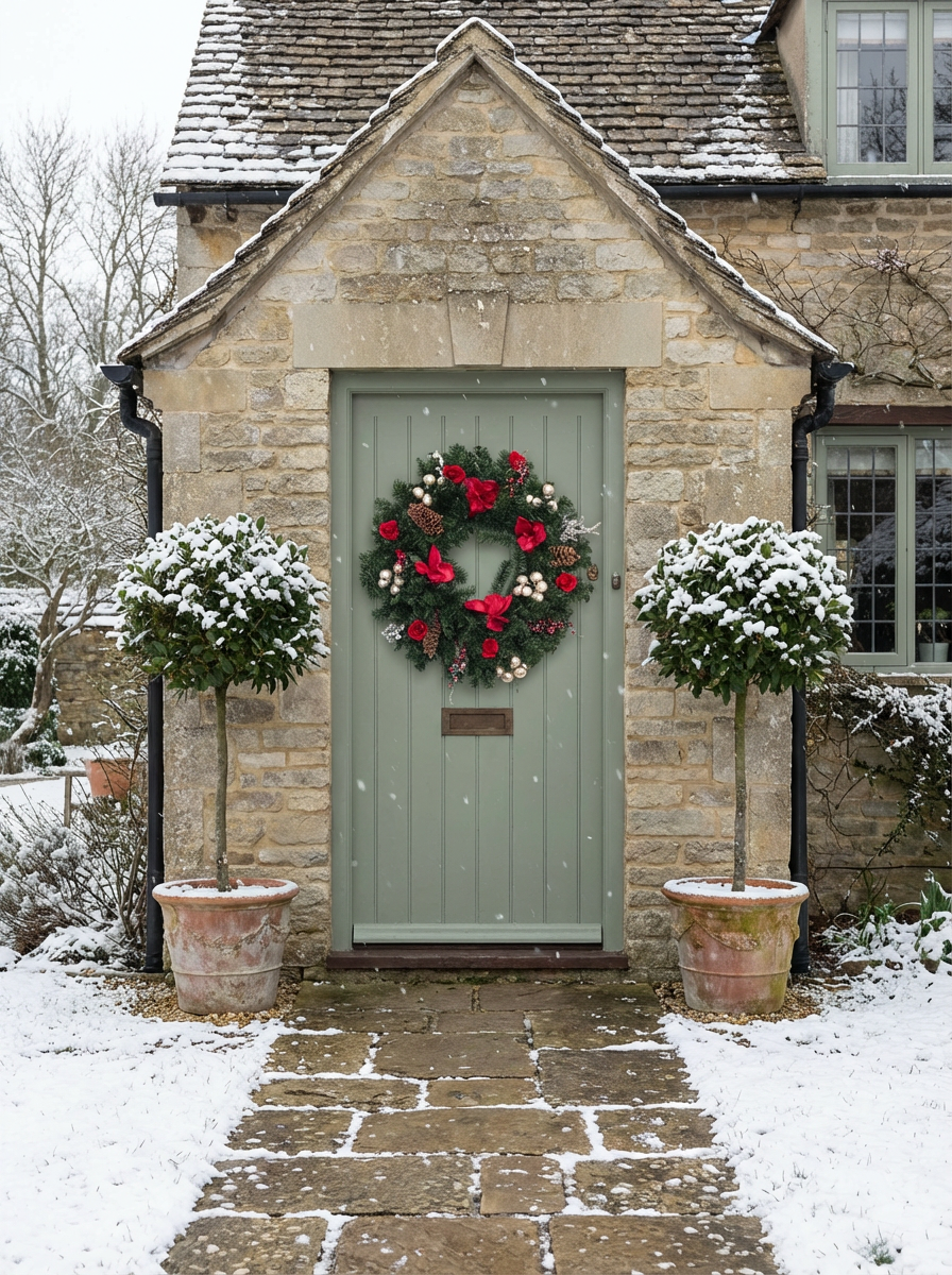 Evangeline Holiday Wreath