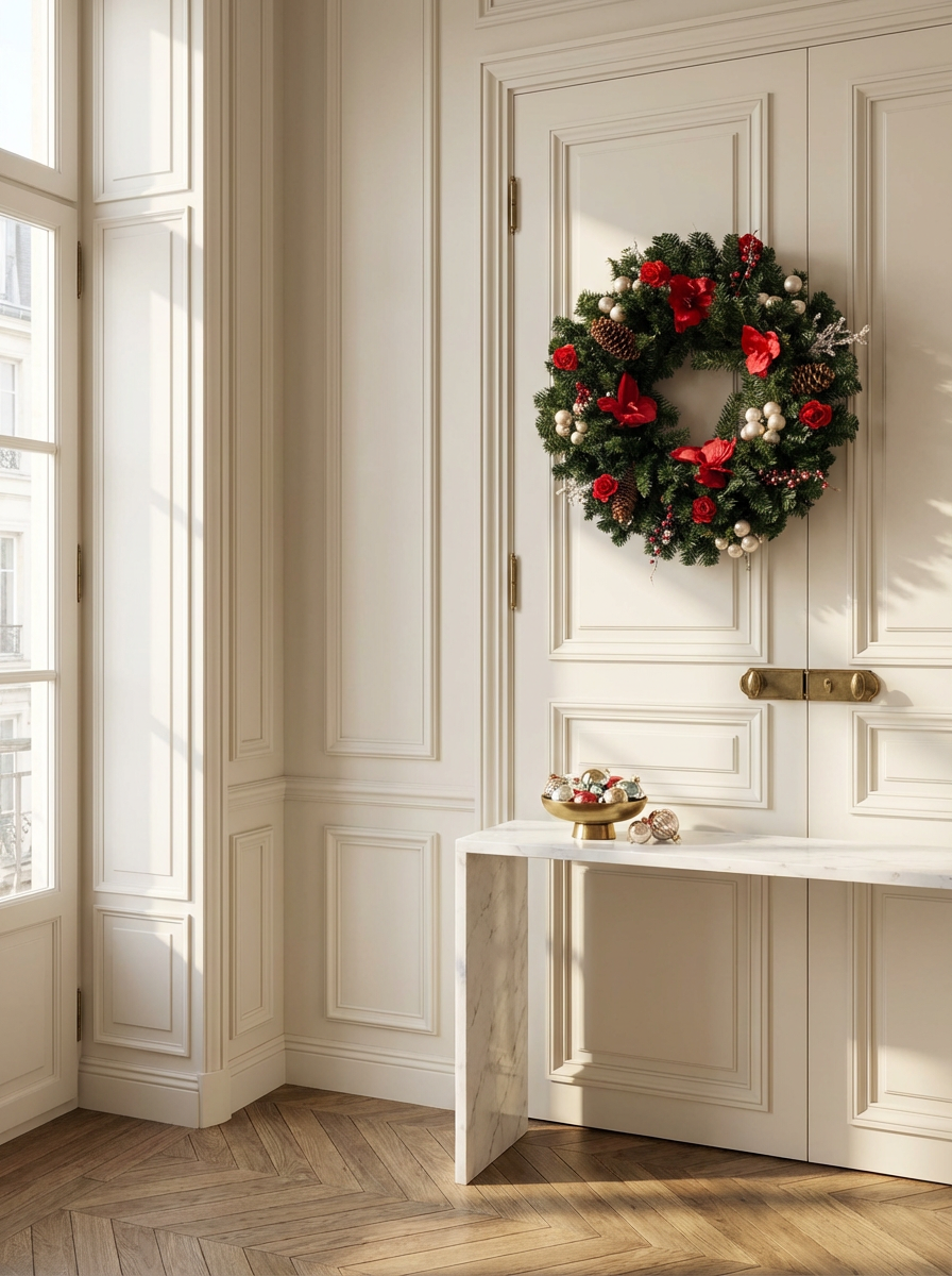 Evangeline Holiday Wreath