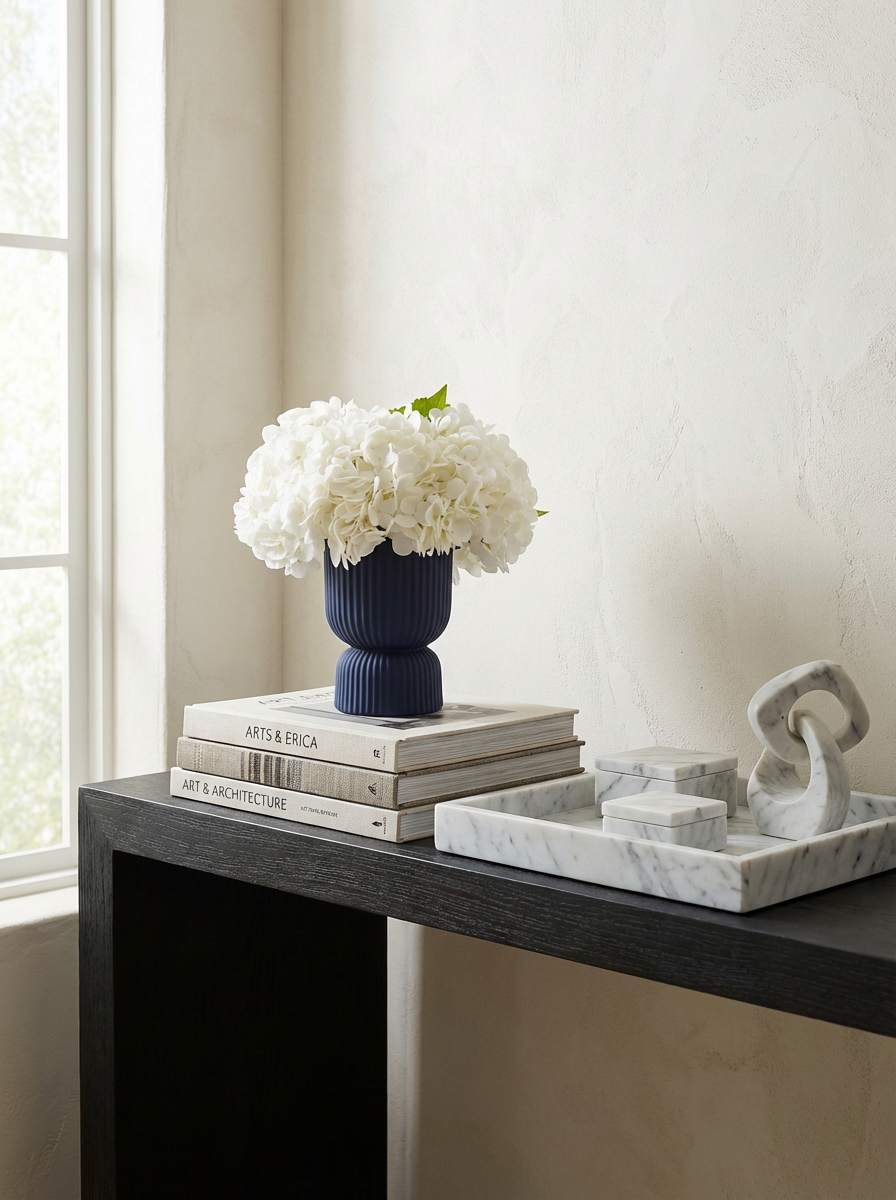 Genevieve RealTouch Hydrangea Arrangement