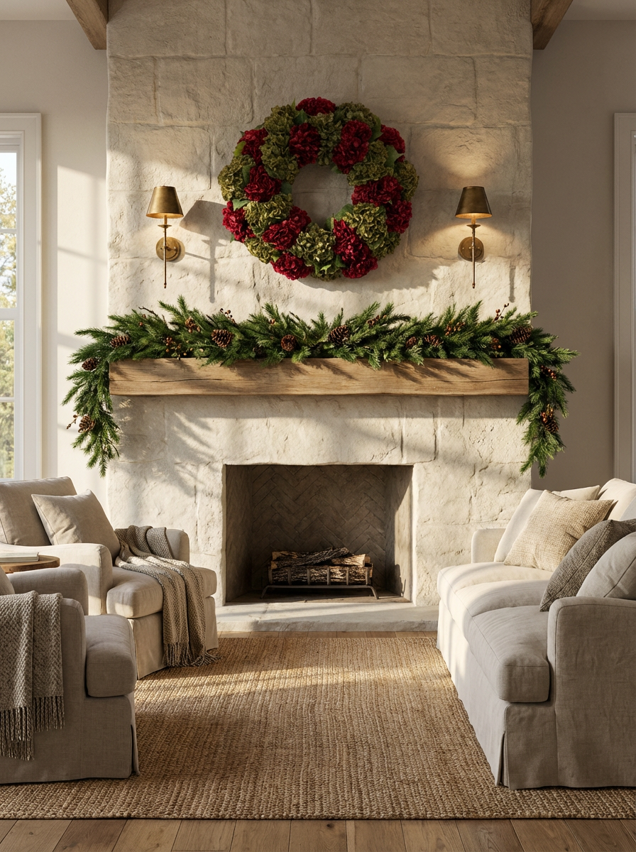 Elodie Holiday Wreath