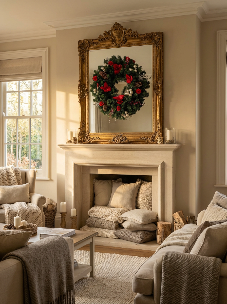 Evangeline Holiday Wreath