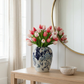 Odette RealTouch Tulip Toile Arrangement