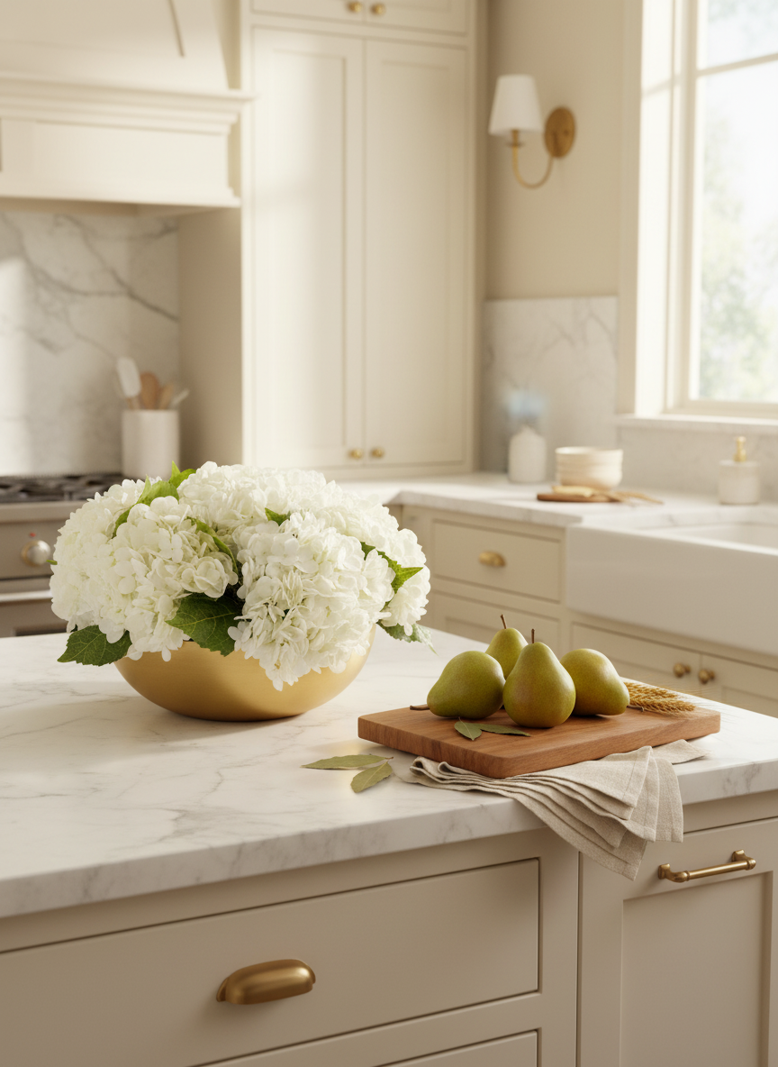 Ian RealTouch Hydrangea Arrangement