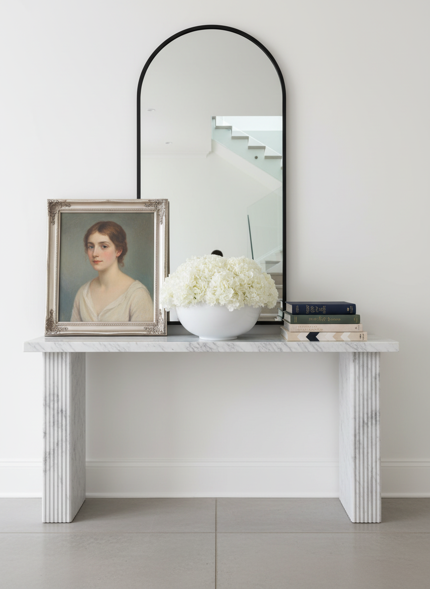 Lumi Large RealTouch Hydrangea Centerpiece