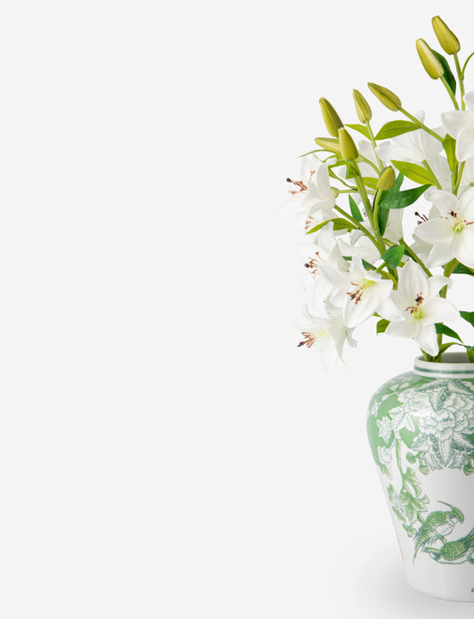 Lis RealTouch Lily Toile Arrangement