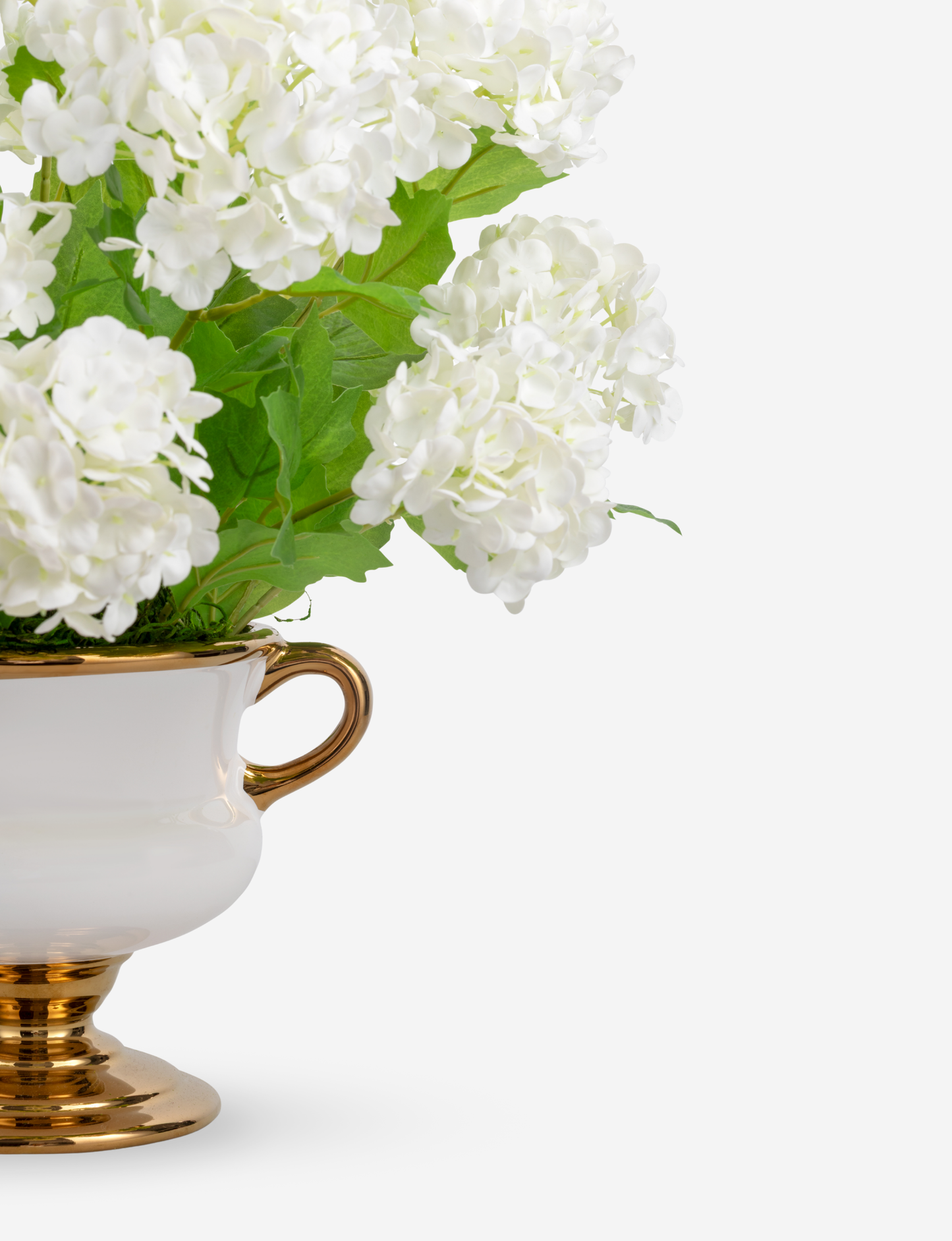 Lyra RealTouch Snowball Hydrangea Arrangement