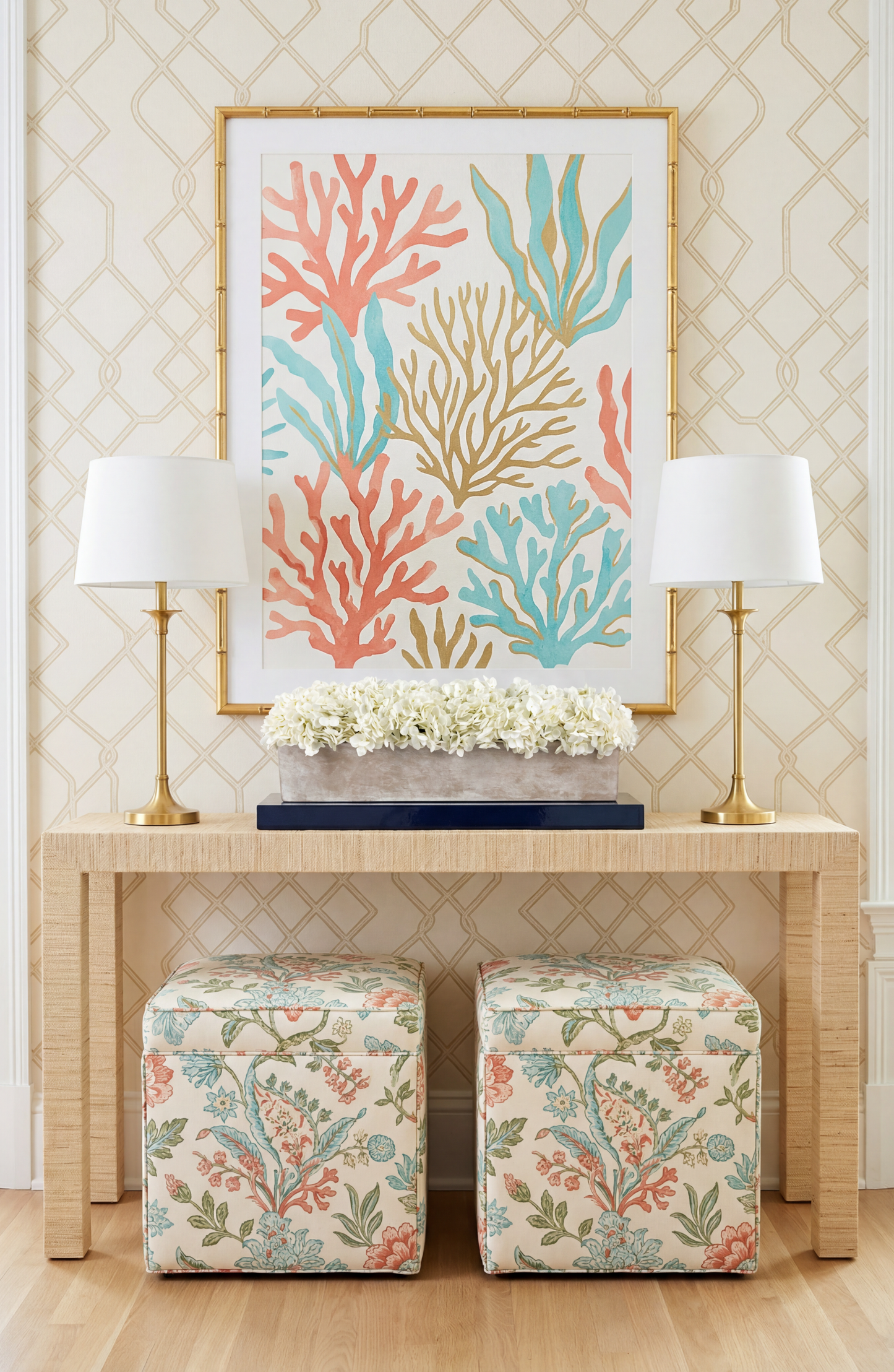 Bellamy Oblong Hydrangea Arrangement