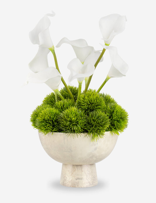 Plato RealTouch Calla Lilly Arrangement