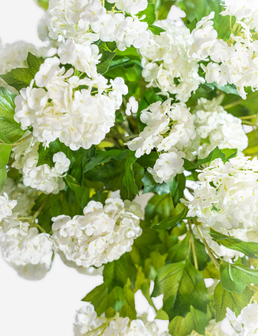 Rhea RealTouch Snowball Hydrangea Arrangement – CocoBella