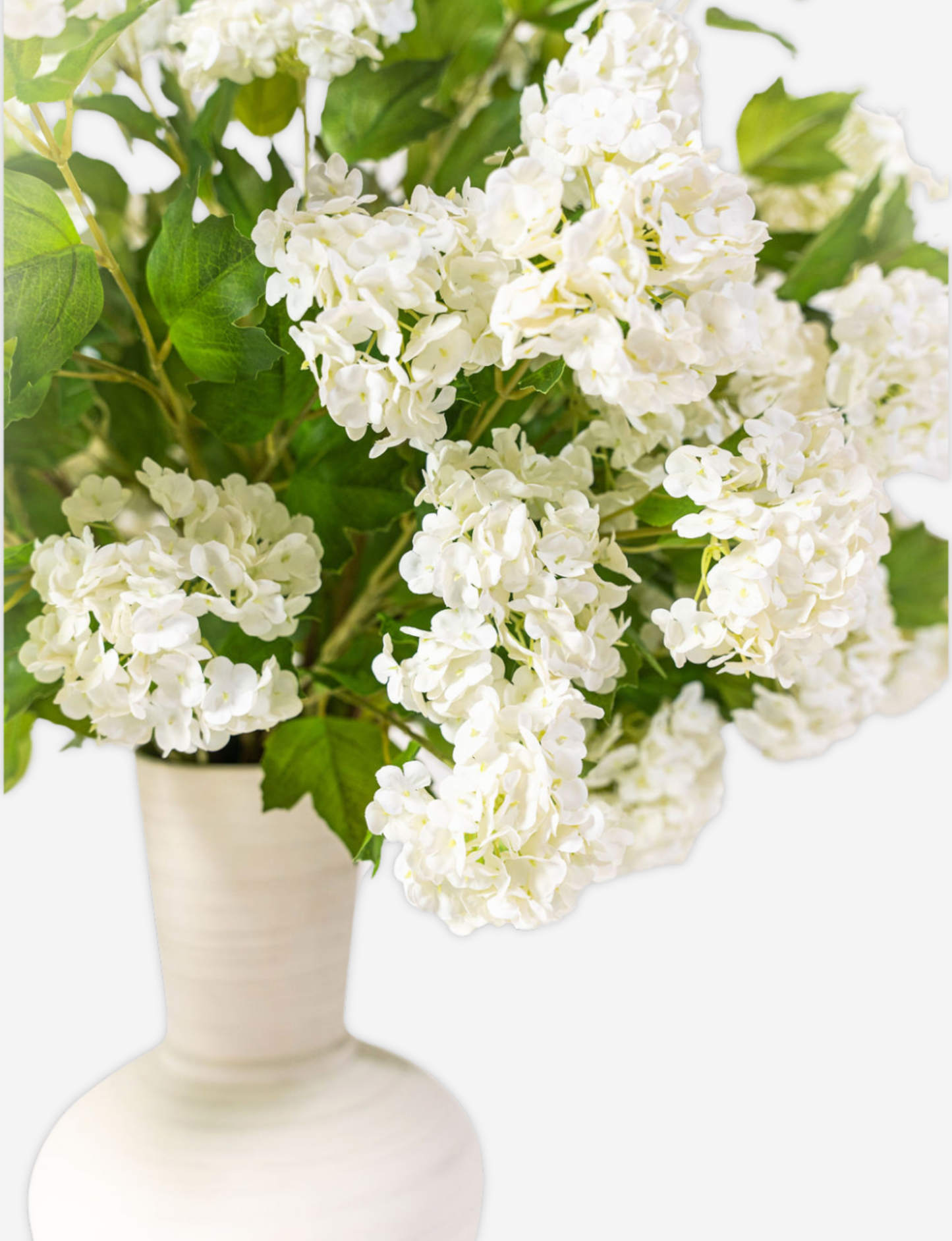 Rhea RealTouch Snowball Hydrangea Arrangement