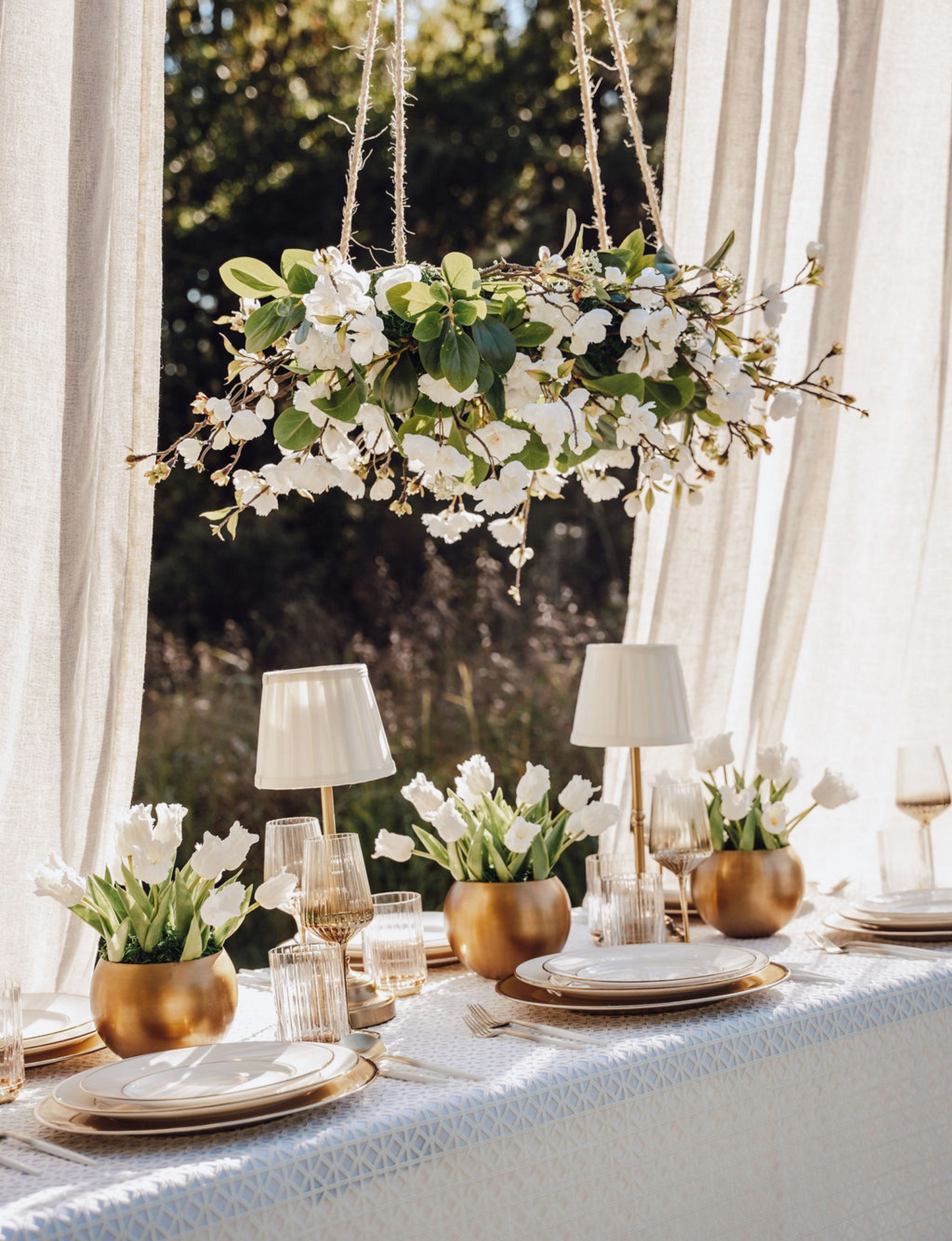 Florienne Cherry Blossom Garden Chandelier - Limited Edition