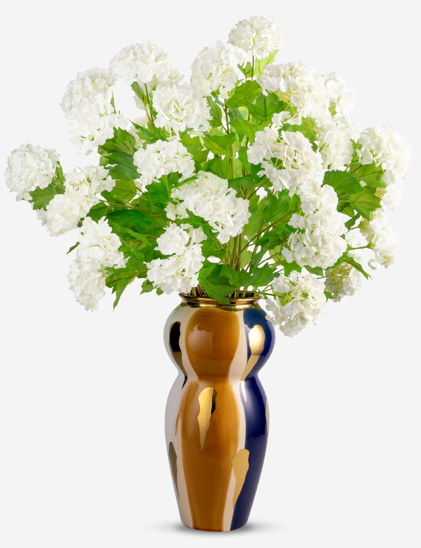 Atelia Elara RealTouch Snowball Hydrangea Centerpiece