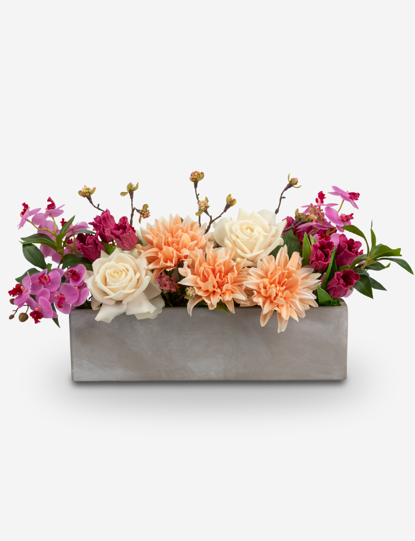 Francesca RealTouch Mixed Floral Centerpiece