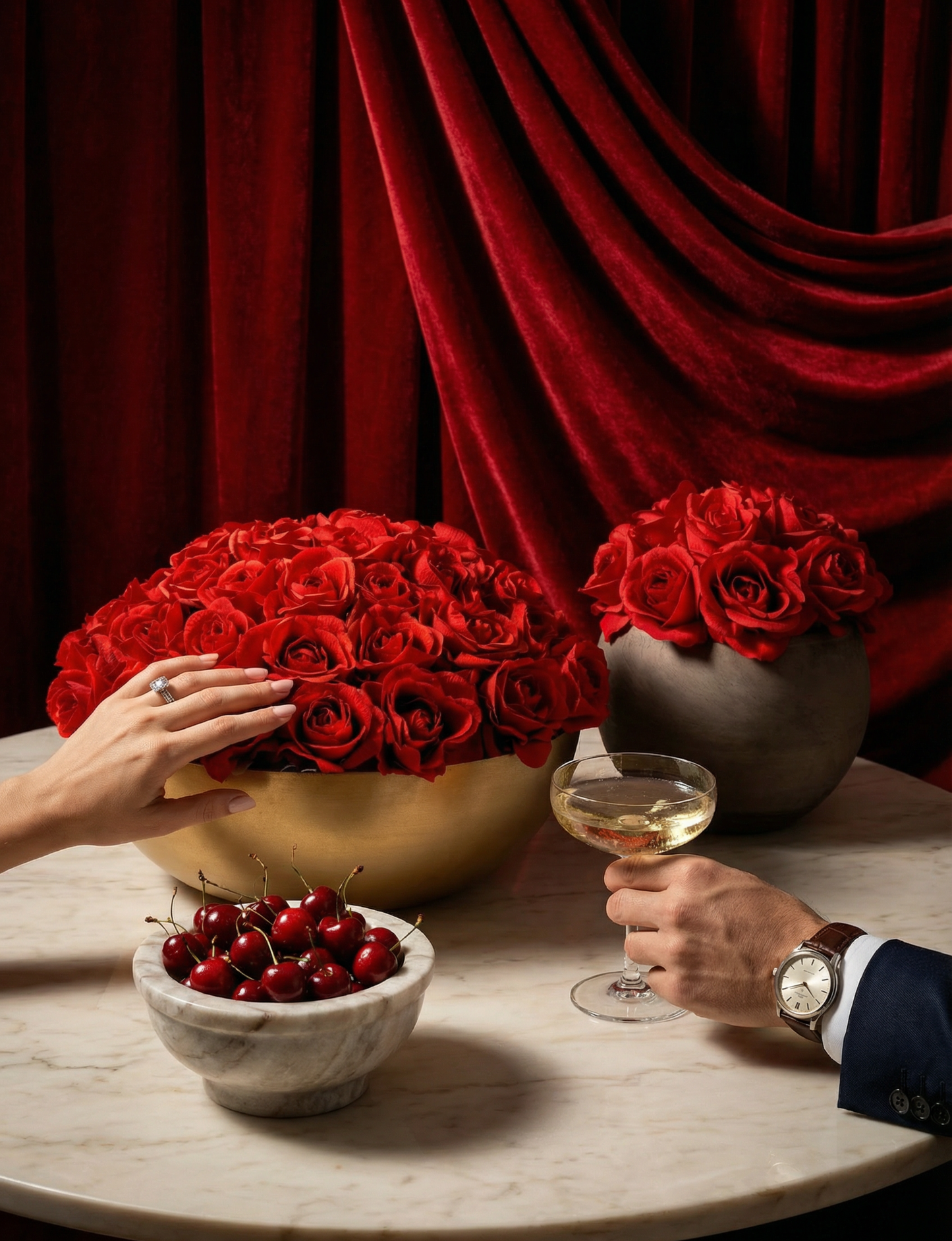 Sabine RealTouch Rose Arrangement