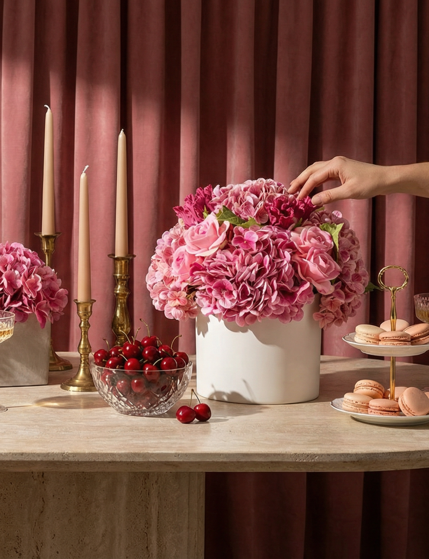 Amour RealTouch Mixed Floral Arrangement