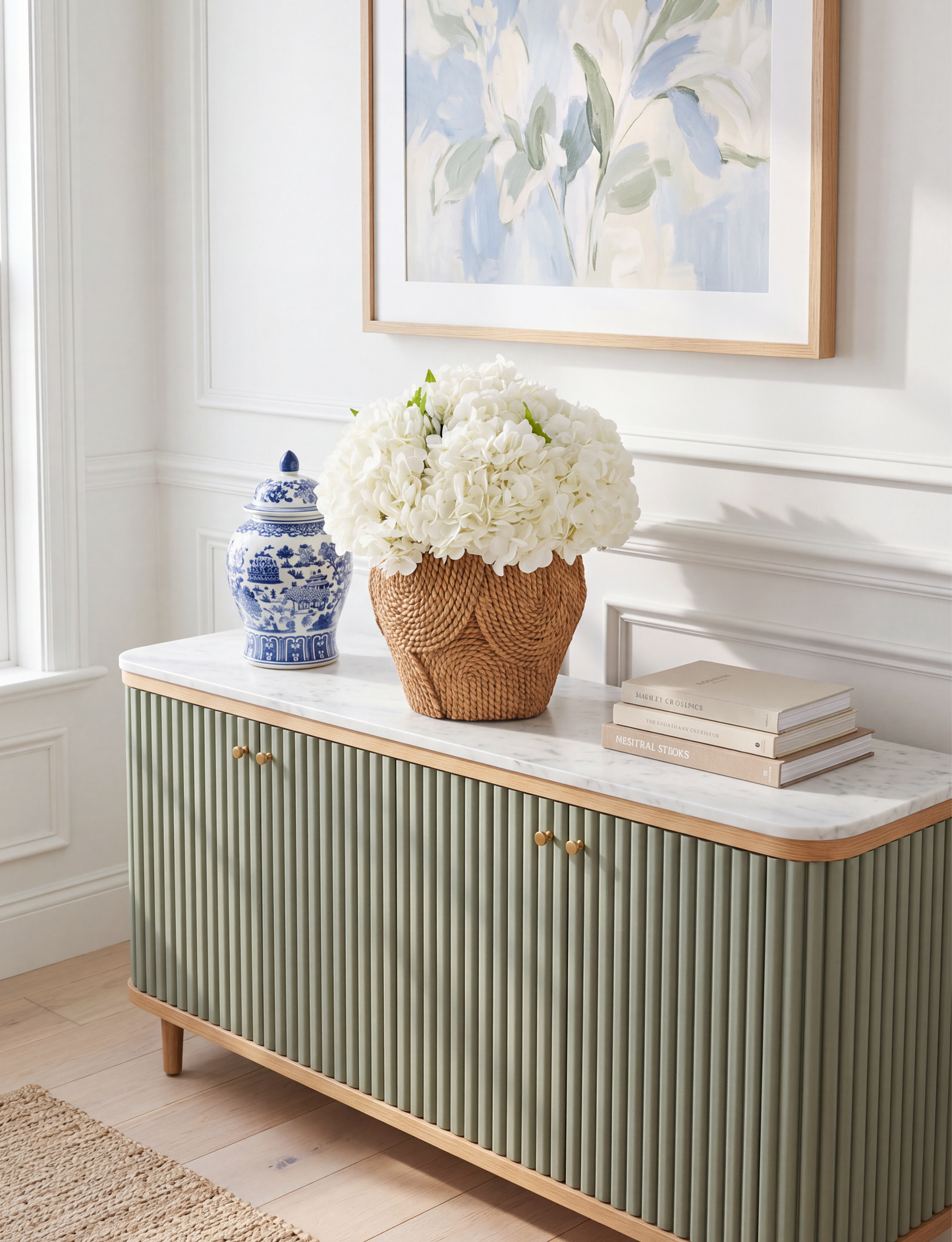Willow RealTouch Hydrangea Arrangement