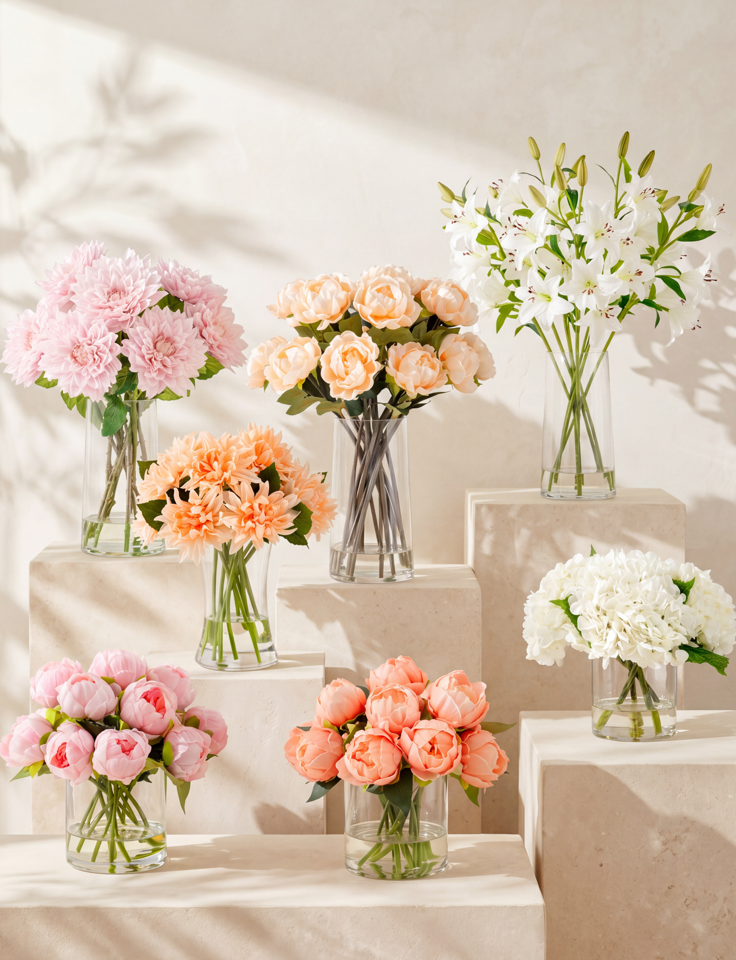 Noeline RealTouch Peony Arrangement